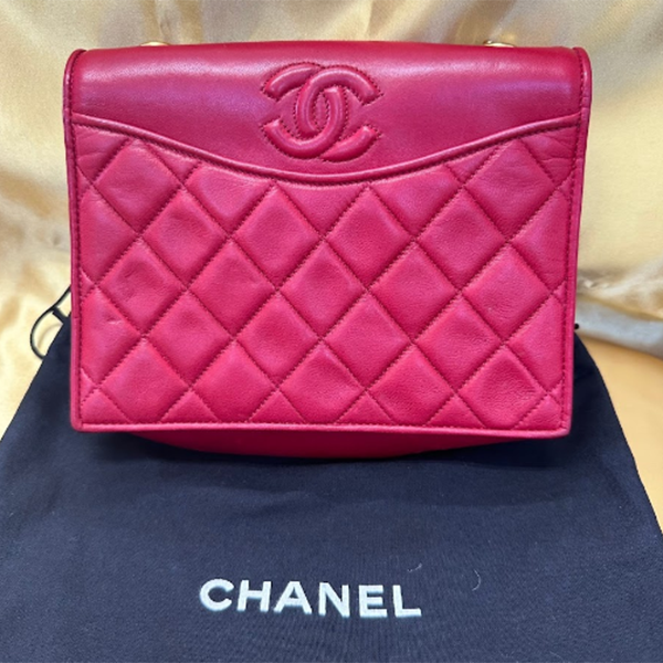 シャネル ショルダーバッグピンク