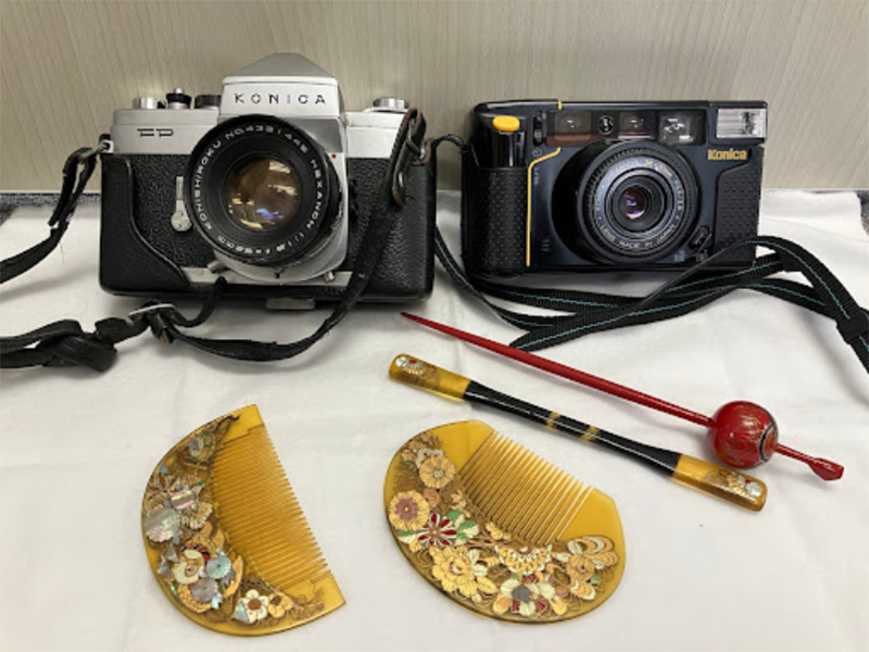 カメラとかんざし